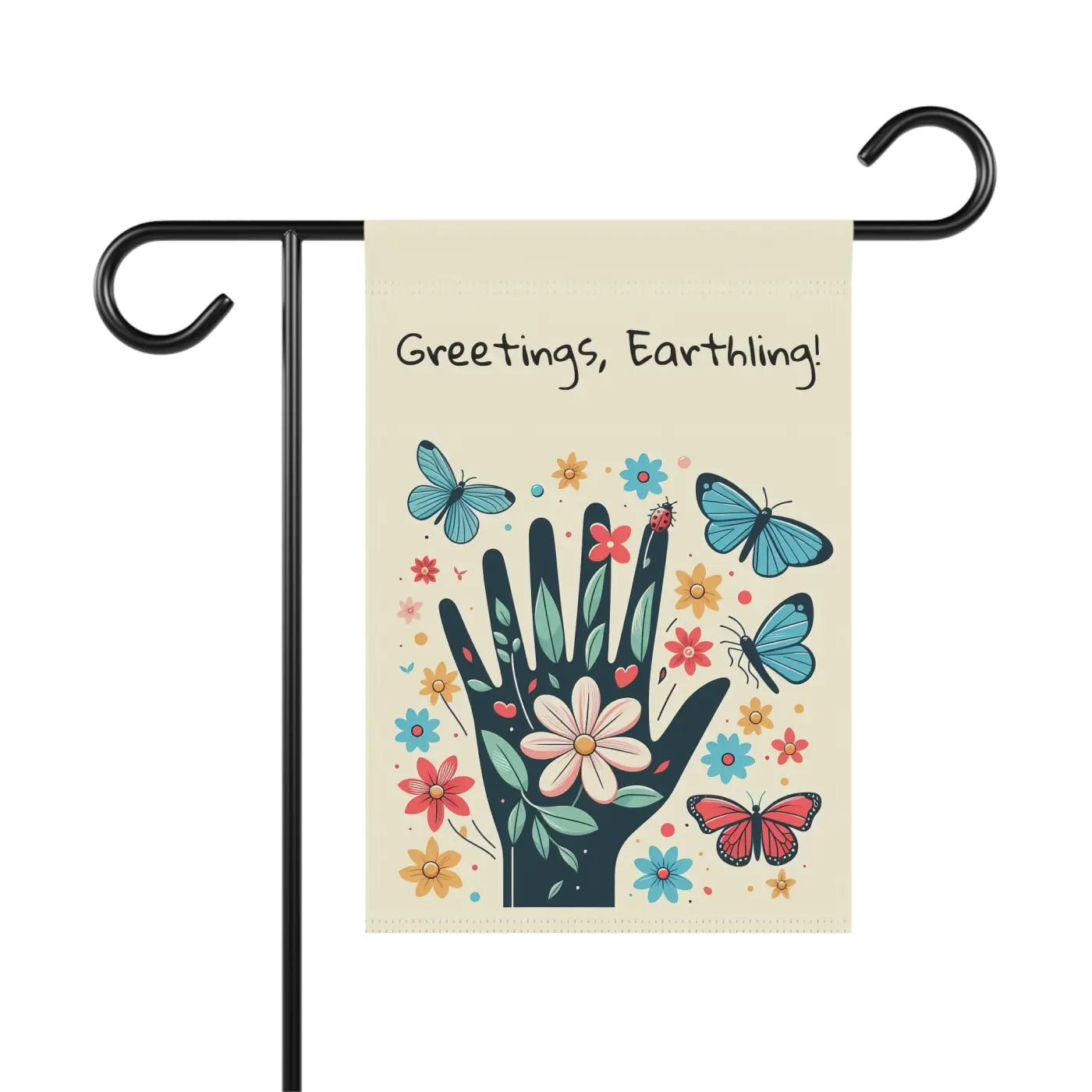 Vibrant House Banner – Poly Poplin-canvas Fabric - Dipaliz