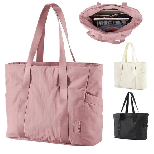Gym or Yoga Shoulder Bag with Yoga Mat Buckle