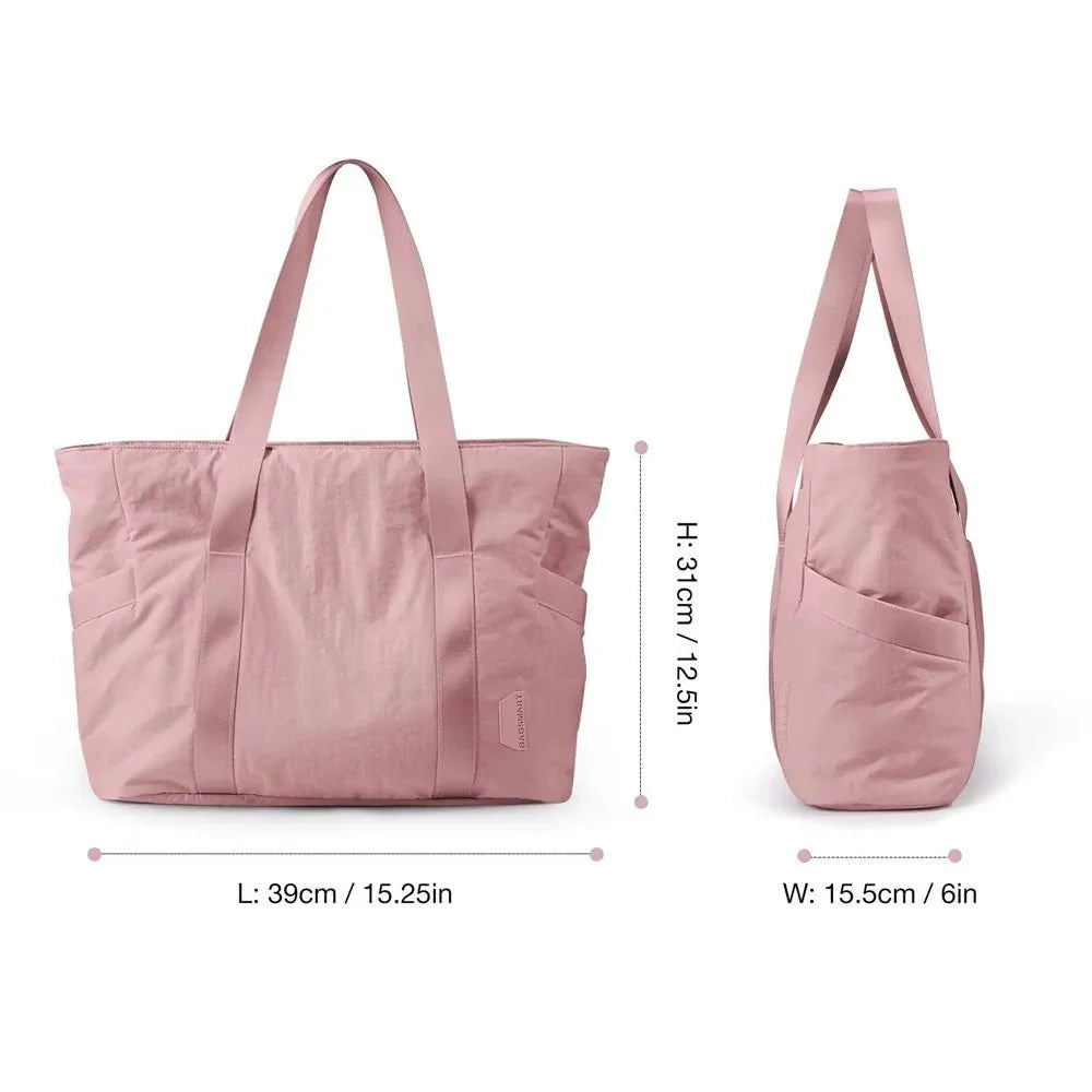 Gym or Yoga Shoulder Bag with Yoga Mat Buckle