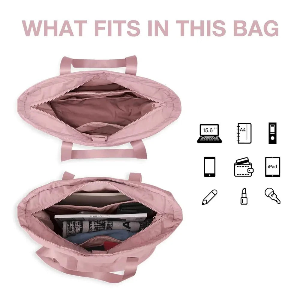 Gym or Yoga Shoulder Bag with Yoga Mat Buckle