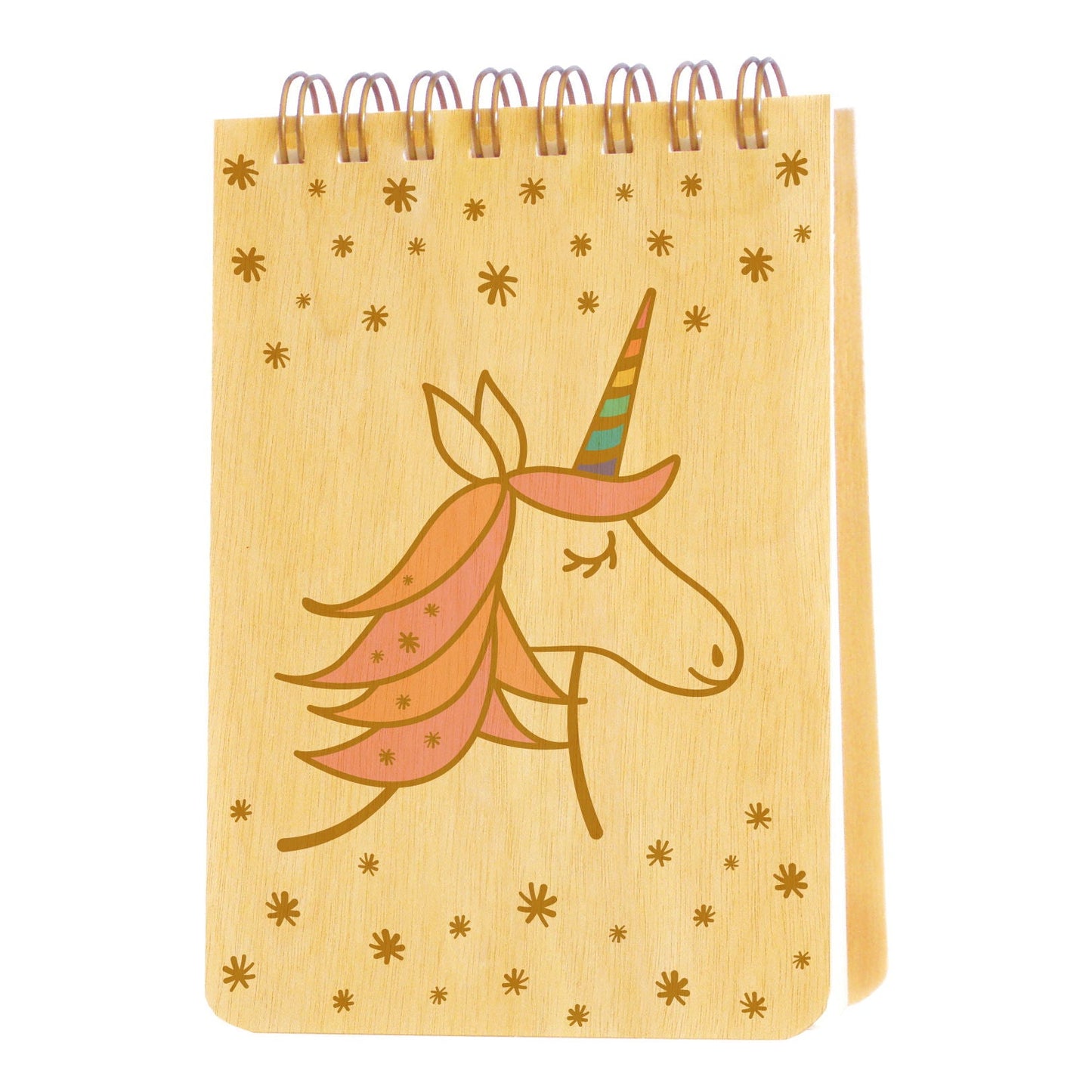 Magic Maker Wood Mini Notepad + Pen Gift Set