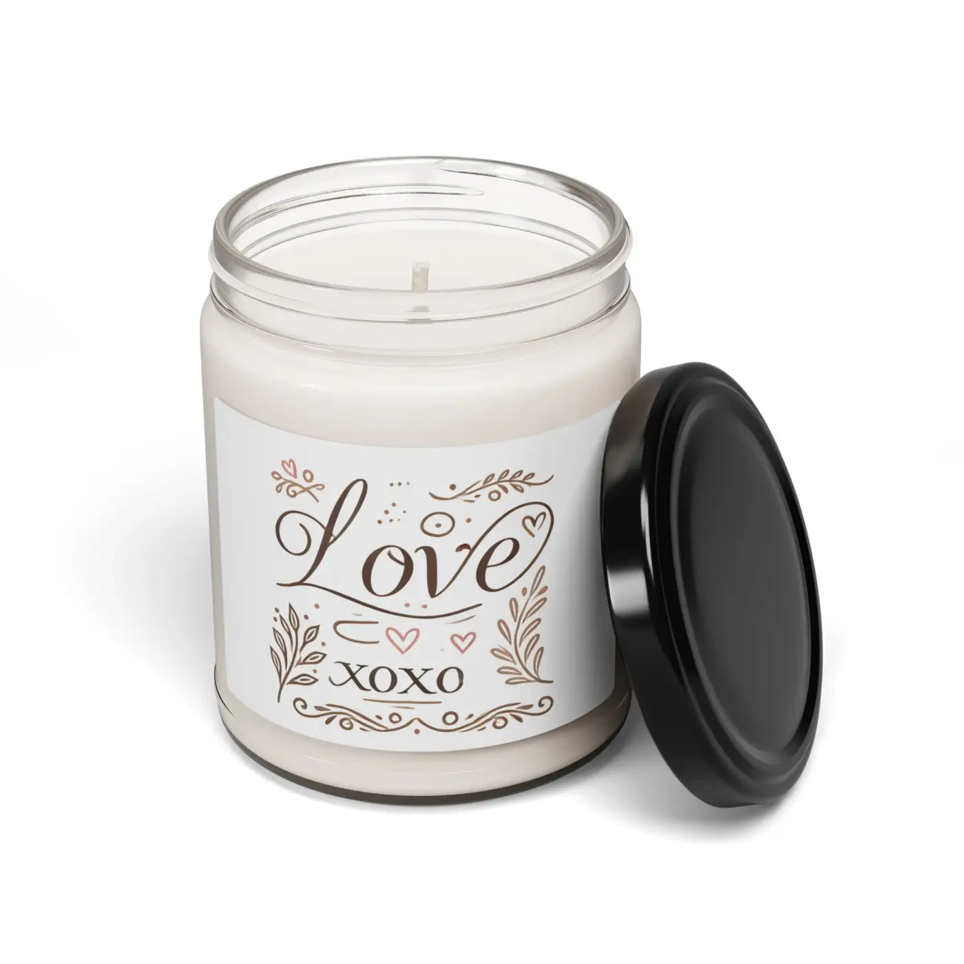 Love Xoxo Scented Soy Candle – Natural Wax - Dipaliz