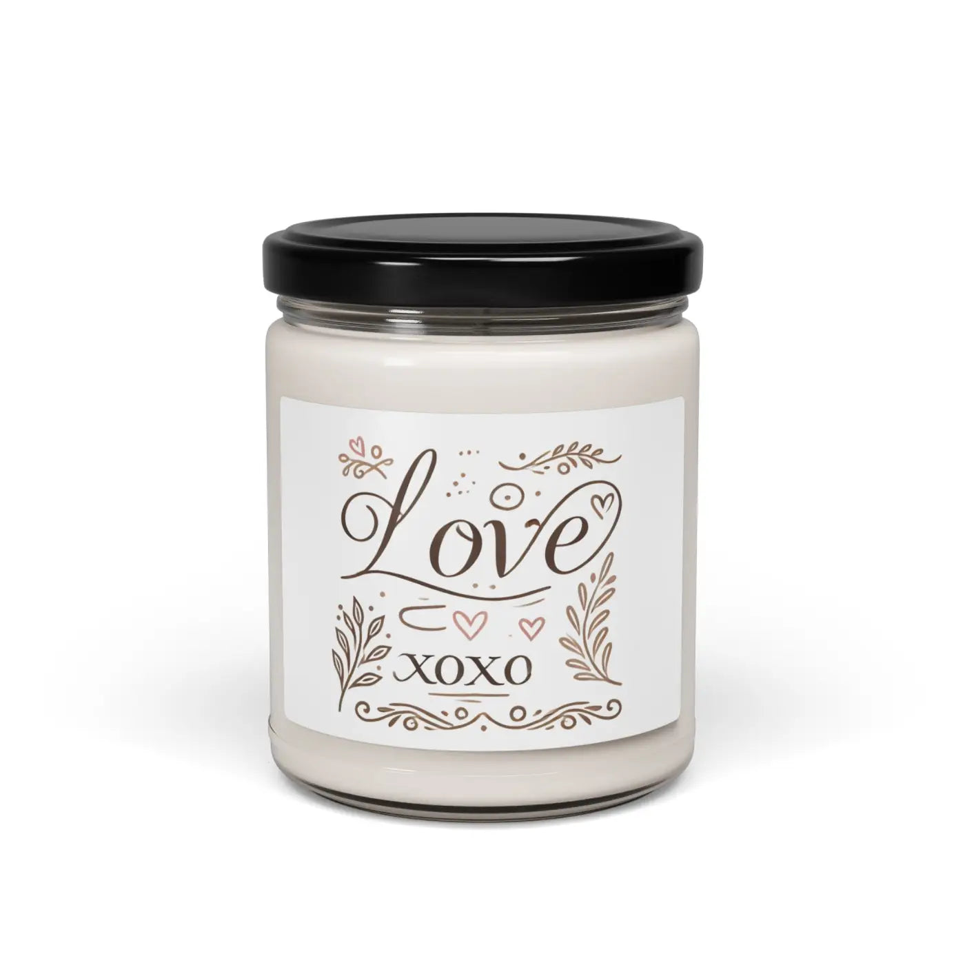 Love Xoxo Scented Soy Candle – Natural Wax - Dipaliz