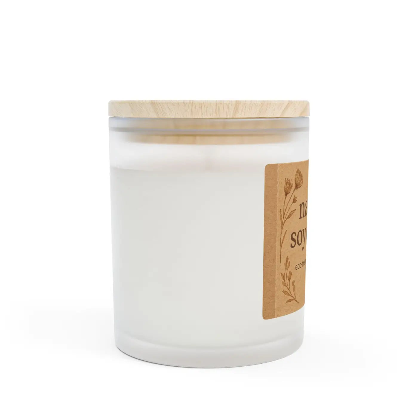 Natural Soy Candle – Unique Wooden Wick - Dipaliz