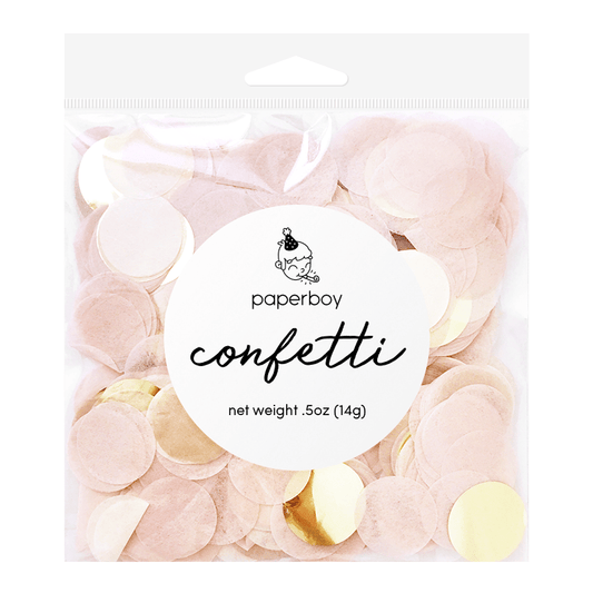 Table Confetti - Blush & Gold: 0.5oz