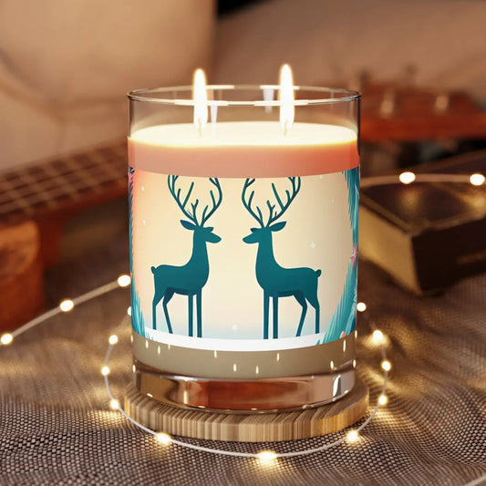 Reindeer Couple Christmas Scented Candle – Dipaliz