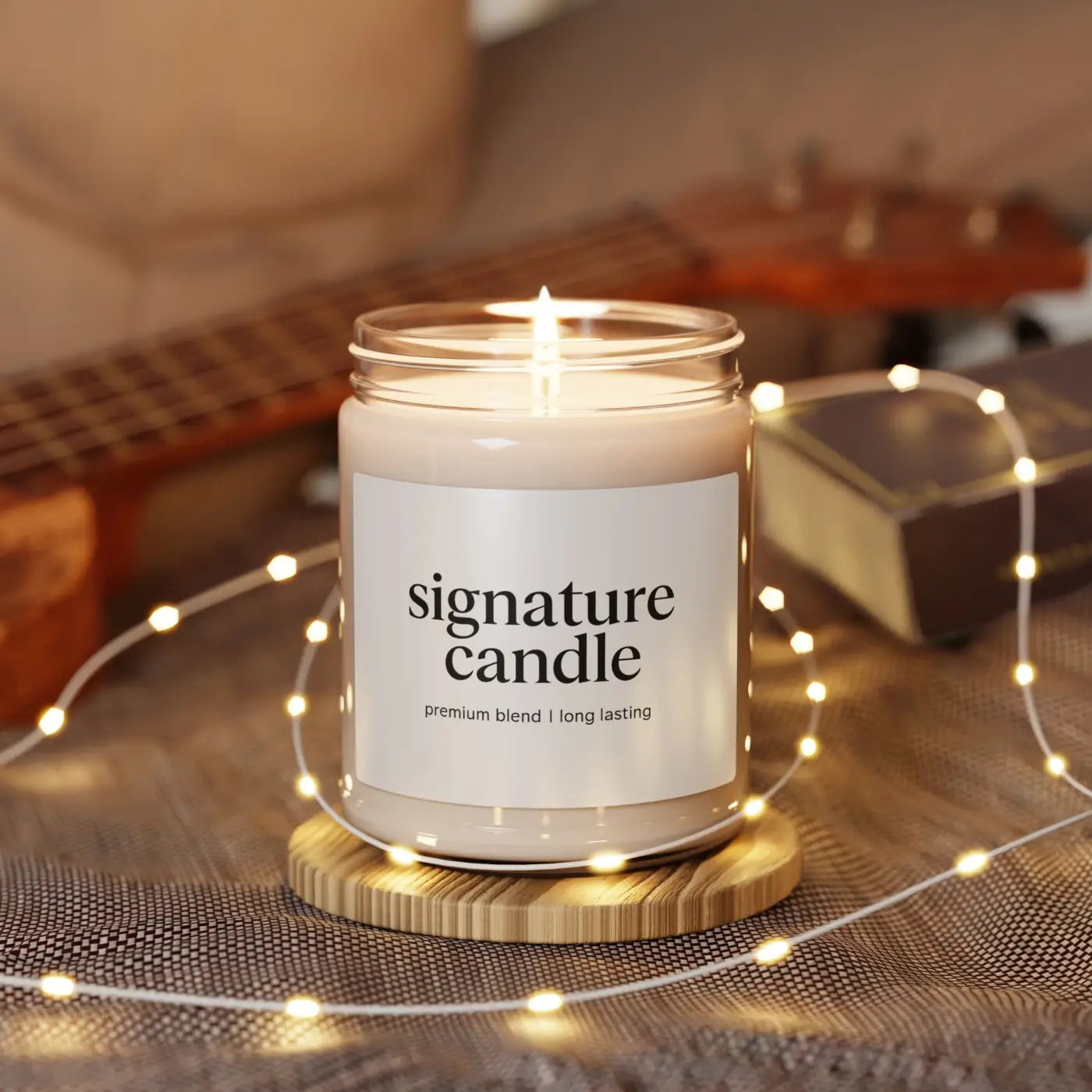 Scented Soy Candle – Christmas Warmth - Dipaliz