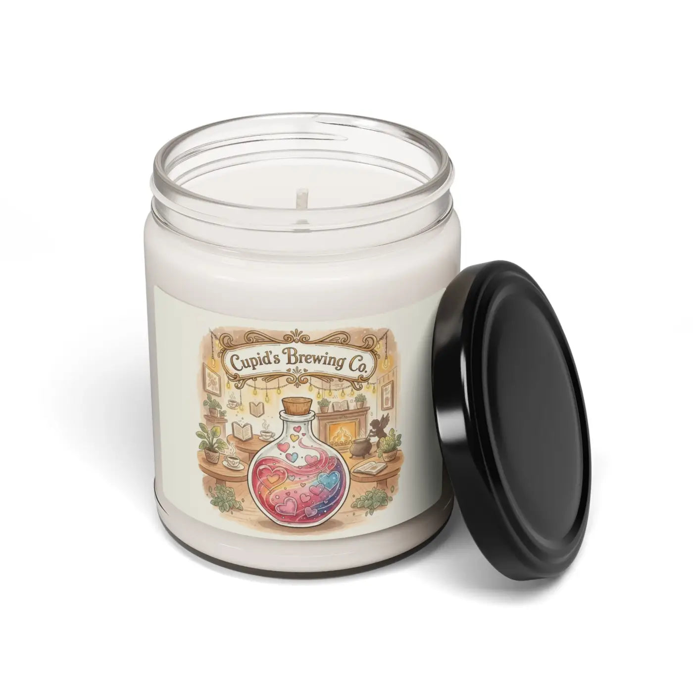 Romantic Potion Scented Jar Candle – Soy Wax Blend - Dipaliz