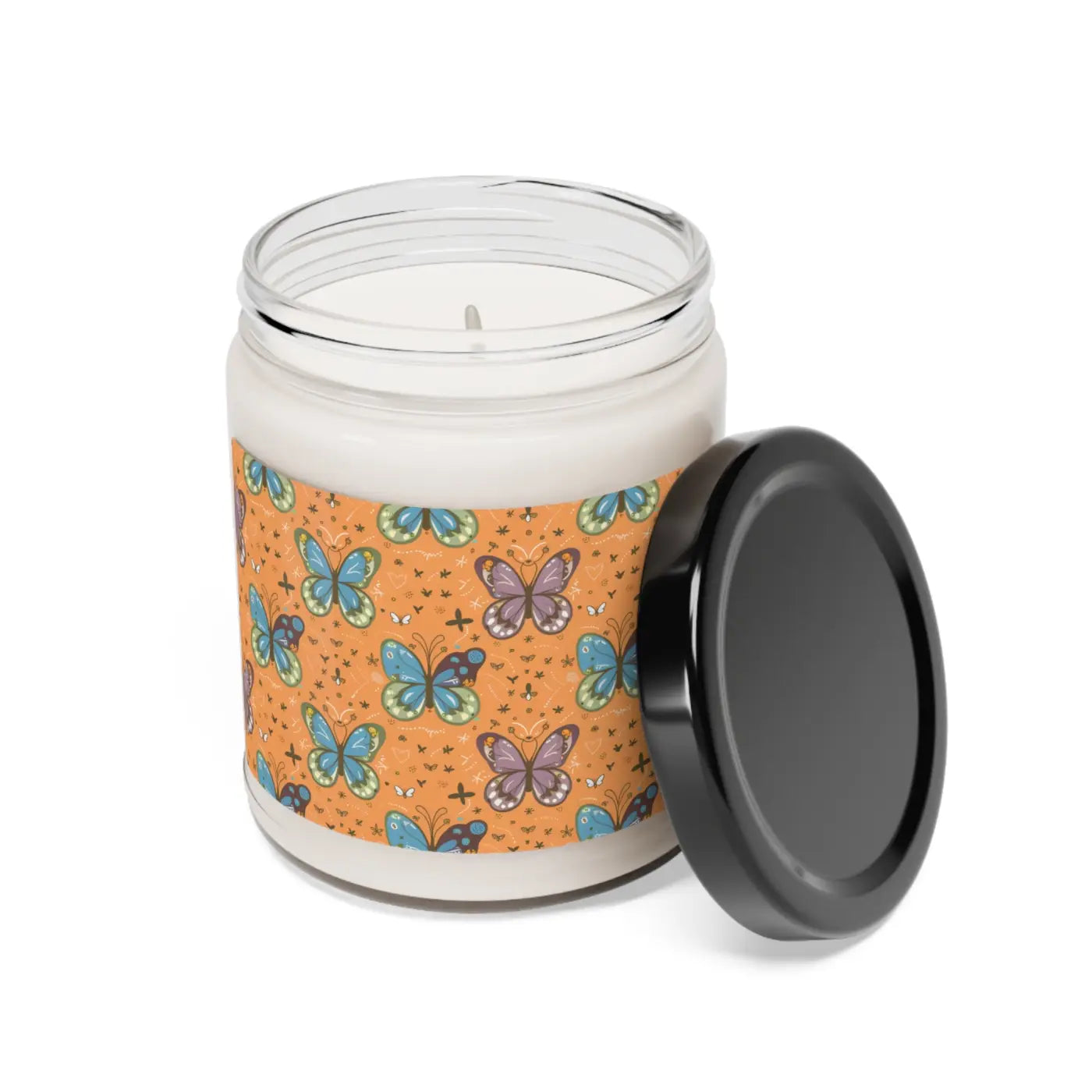 Soy Wax Candles – Cozy Vibes 9oz Glass Jars - Dipaliz