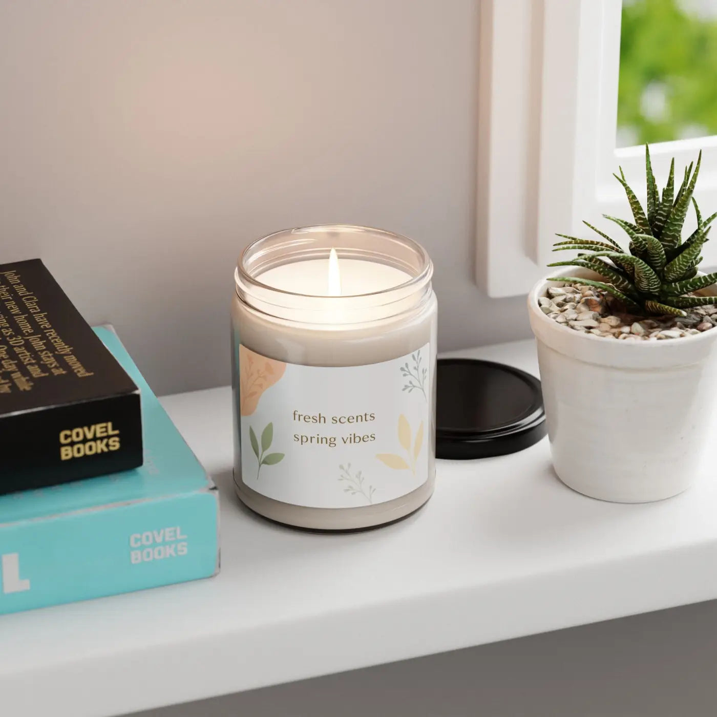 Scented Soy Candle – Spring Fresh Vibes - Dipaliz