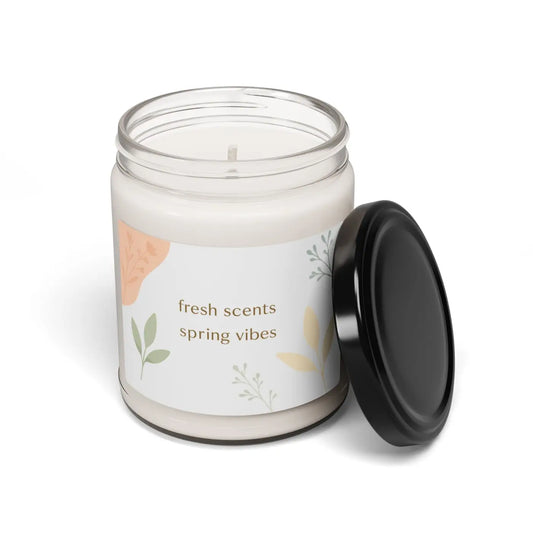 Scented Soy Candle – Spring Fresh Vibes - Dipaliz