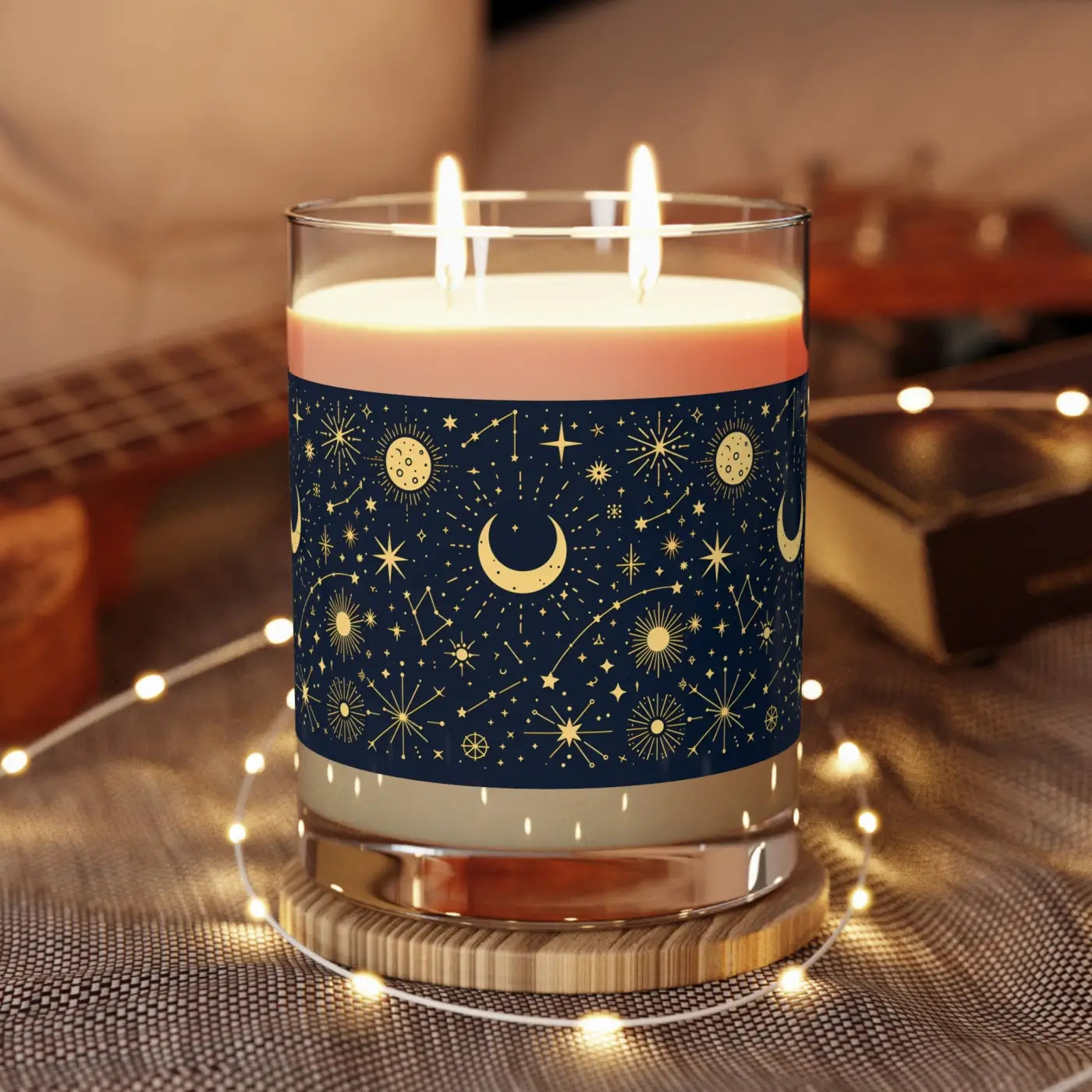 Sun Stars Scented Candle – Soy Wax 11oz - Dipaliz