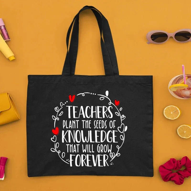 Teacher Rainbow Shoulder Bags