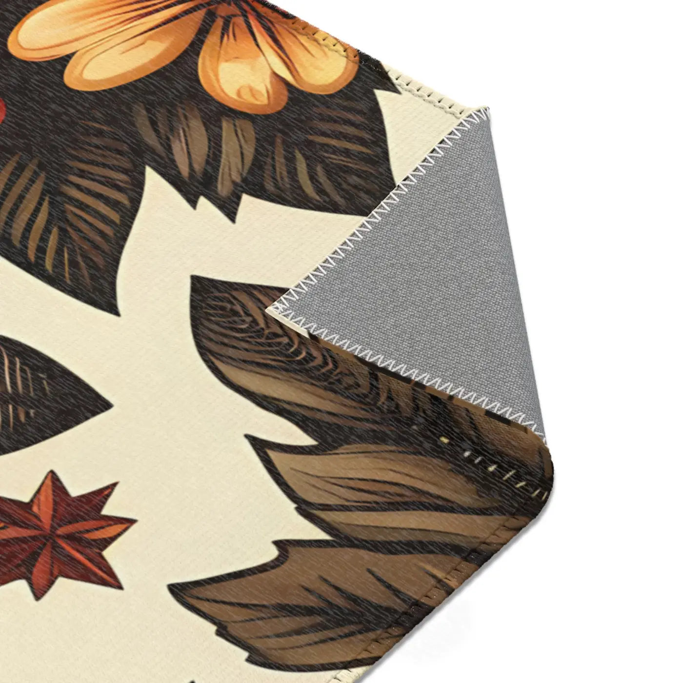 Pumpkin Rugs – Chenille Thanksgiving Decor - Dipaliz