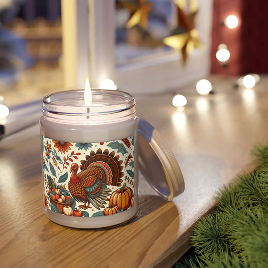 Turkey Soy Candle – Soy Wax Blend Thanksgiving - Dipaliz