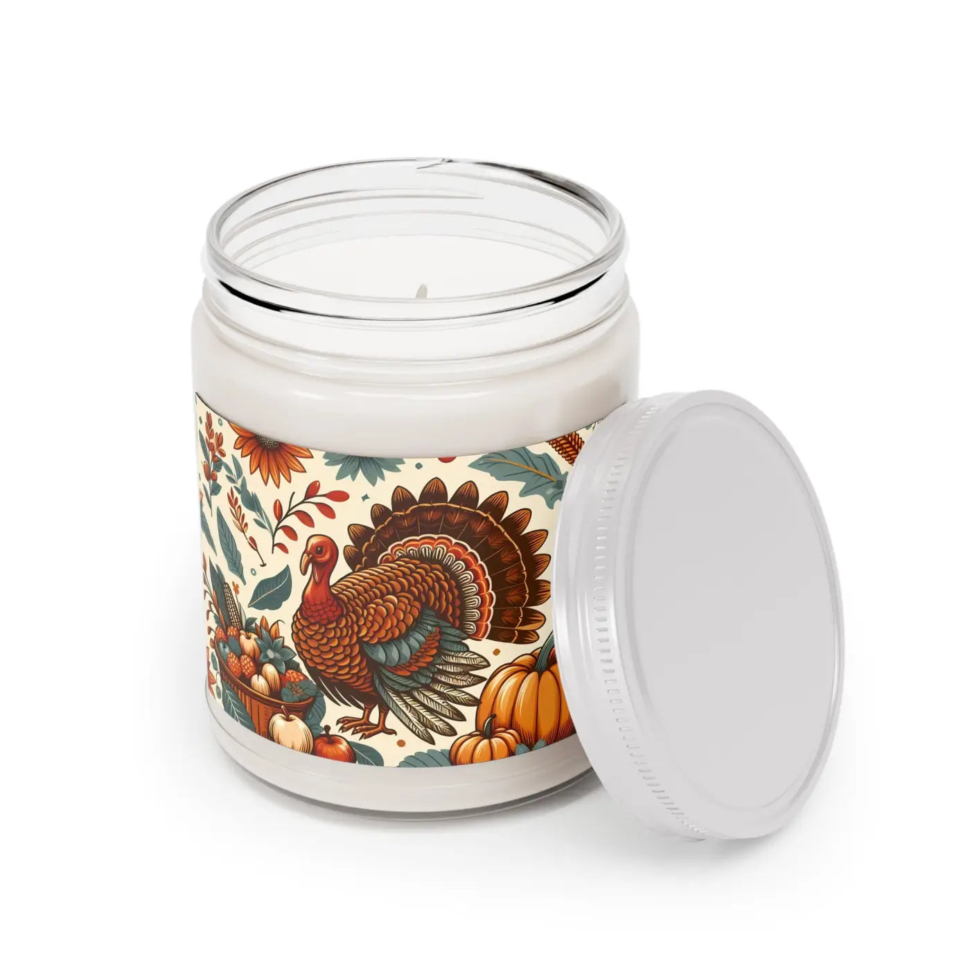 Turkey Soy Candle – Soy Wax Blend Thanksgiving - Dipaliz
