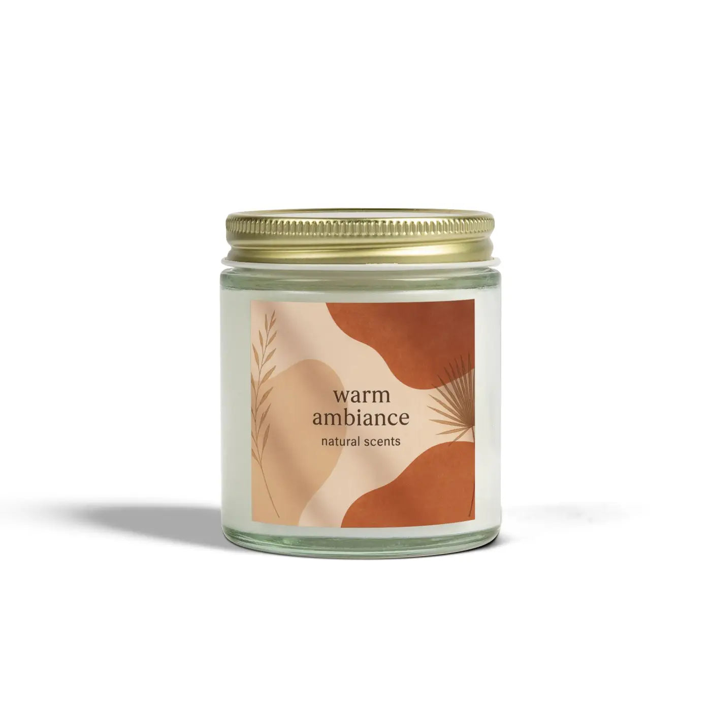 Cozy Vibes Scented Candles – Coconut Apricot Wax - Dipaliz