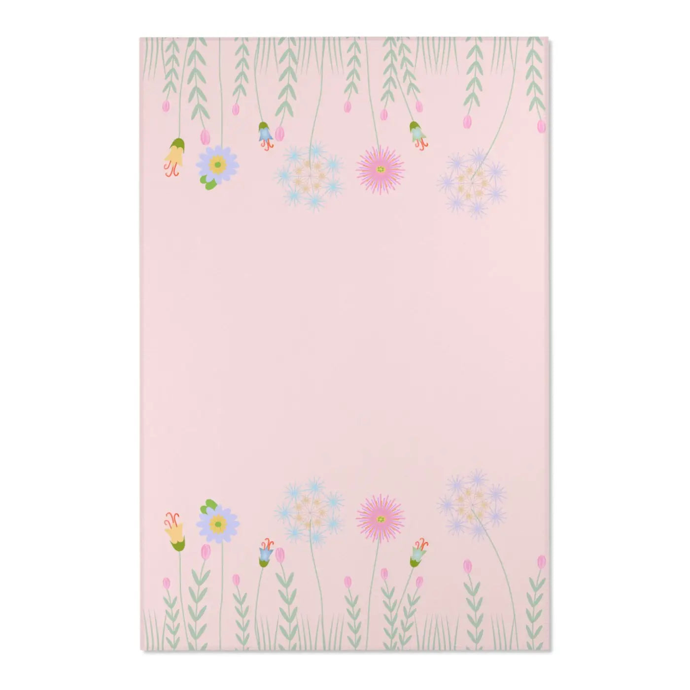 Pink Area Rugs – Plush Botanical Microfiber - Dipaliz
